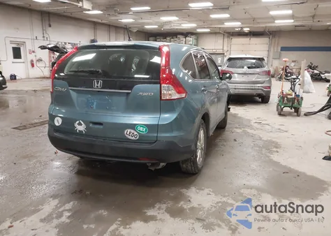 2013 Honda Cr-V Ex from USA, damaged, VIN 5J6RM4H5XDL007507